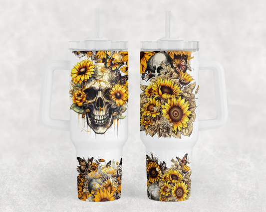 Sunflowers & Skulls