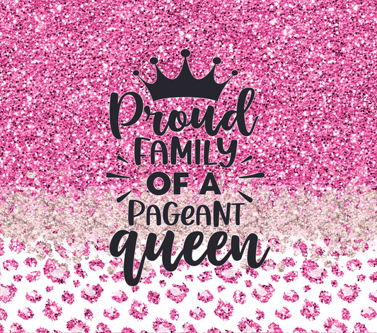 Proud family of a Pageant Queen