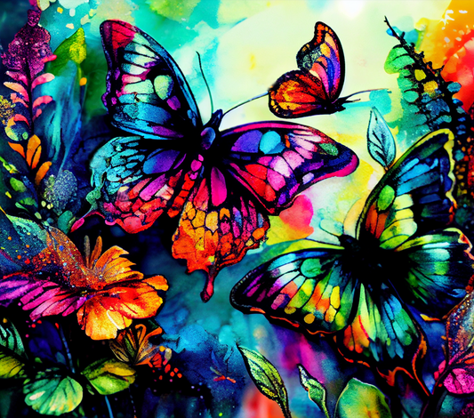 Bright butterflies