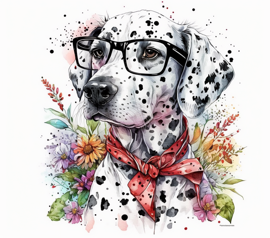 Dalmatian Watercolor